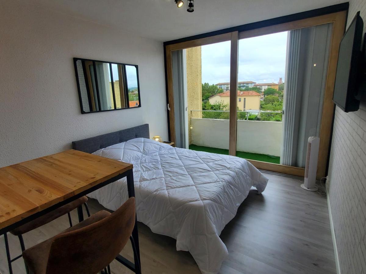 Studio Avec Balcon, Vue Sur Jardins Et Cathedrale Albi Exterior photo
